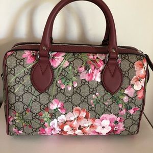 NEW Gucci Bloom small satchel, BEAUTIFUL, zip-top
